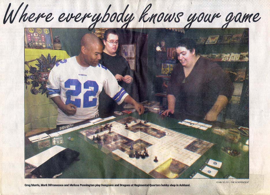 11/2003 Newspaper Story on RQ